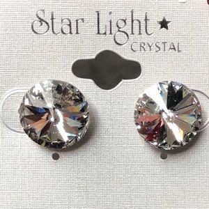 Star Light crystal earrings 4 pair available